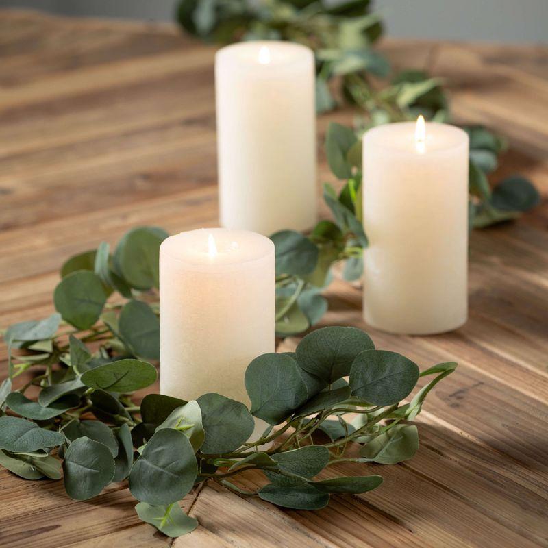 Valdes 72'' in. Faux Eucalyptus Garland