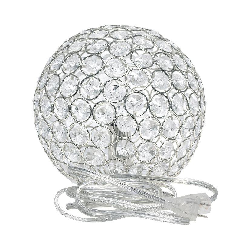 Crystal Ball Sequin Table Lamp - Elegant Design