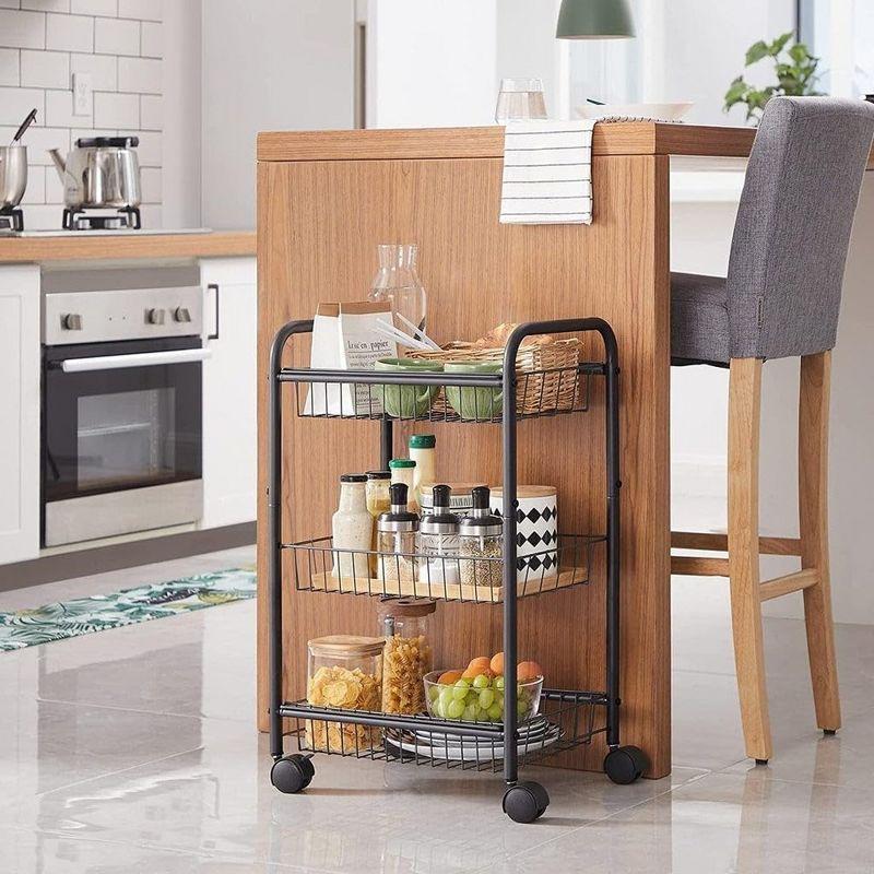 28.3'' H x 16.5'' W Utility Cart with Wheels