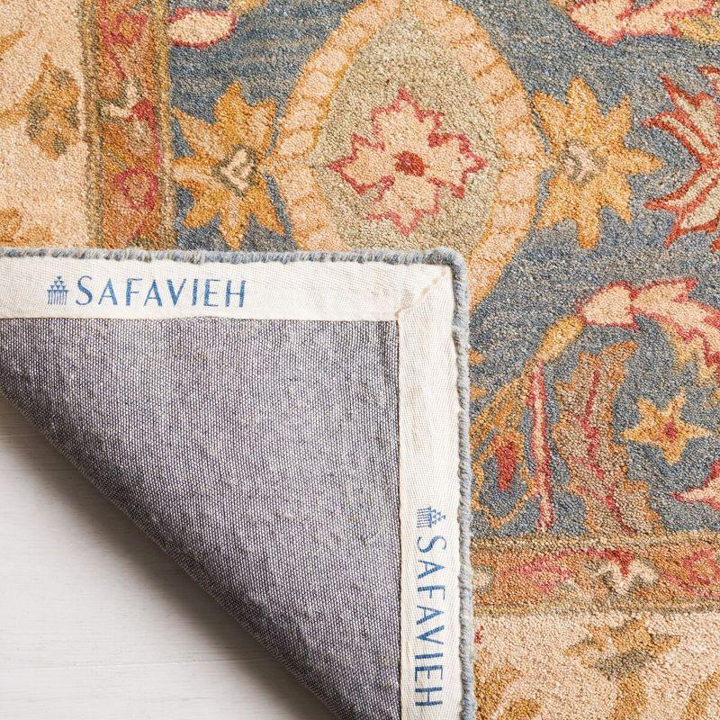 Anatolia AN544 Hand Tufted Indoor Accent Rug - Light Blue/Ivory - 2'x3' - Safavieh