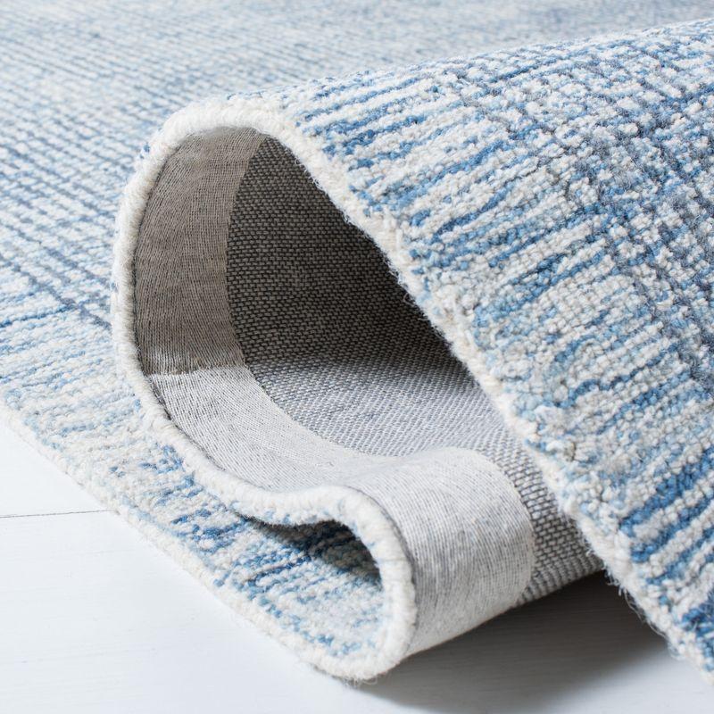 Metro MET151 Hand Tufted Indoor Area Rug - Ivory/Blue - 8'x10' - Safavieh