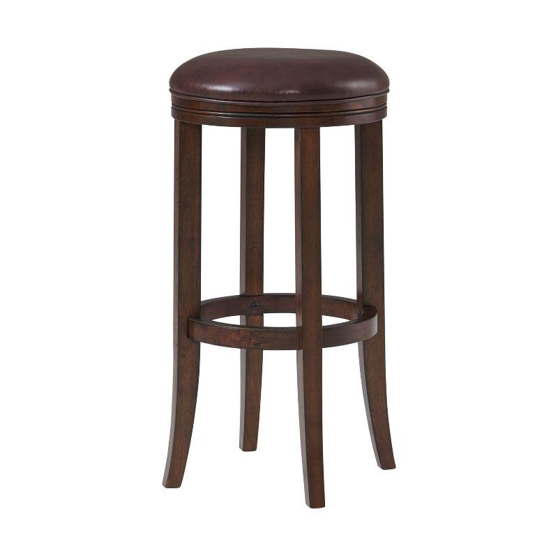 Natick Solid Rubber Wood Counter And Bar Stool