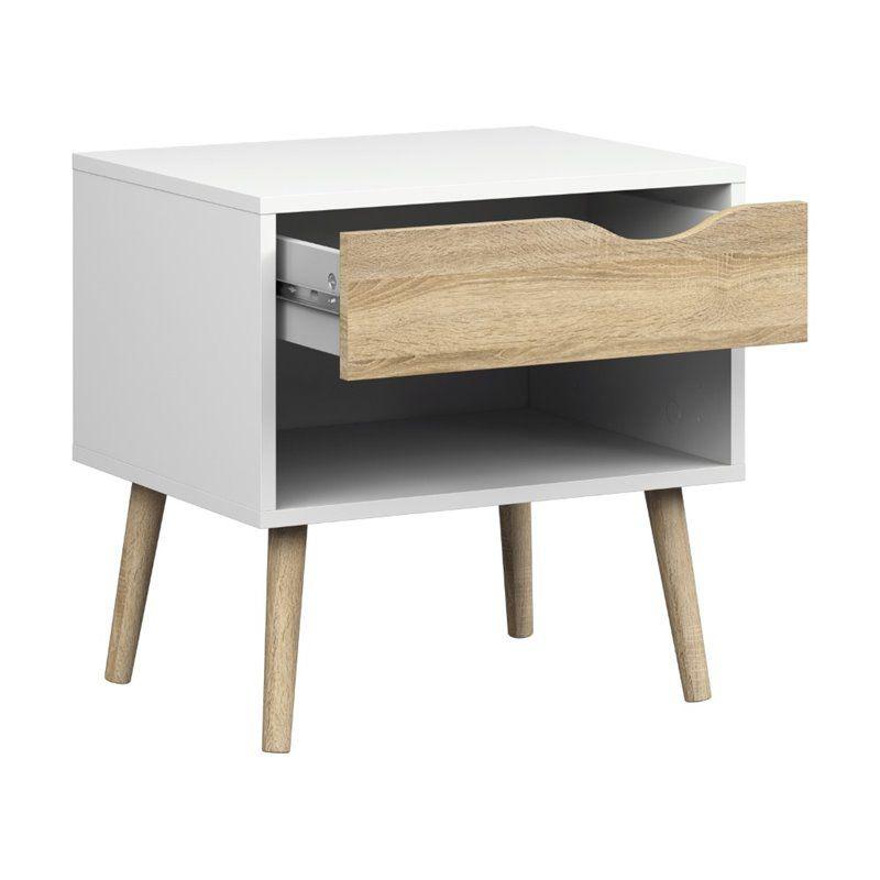 Nightstand in White - Tvilum