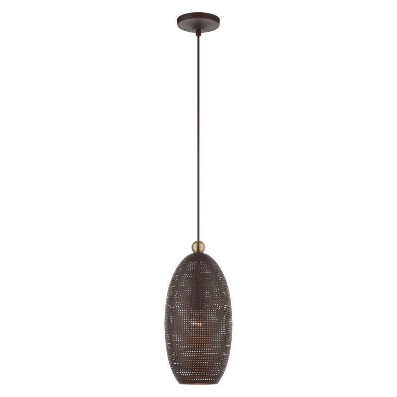 Livex Lighting Dublin 1 - Light Pendant in  Bronze
