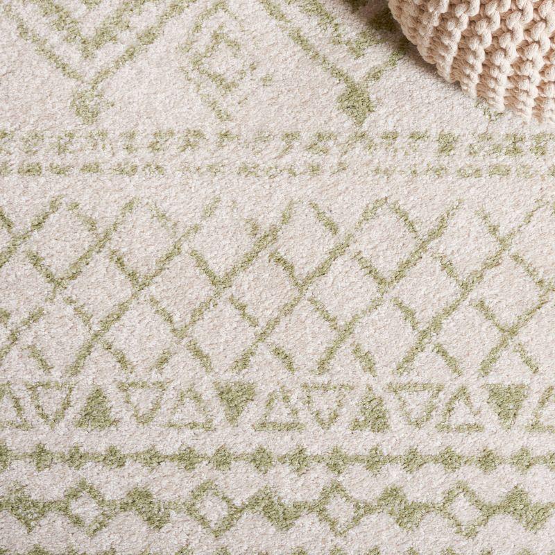 Tulum TUL268 Power Loomed Area Rug - Ivory/Sage - 3'x5' - Safavieh.