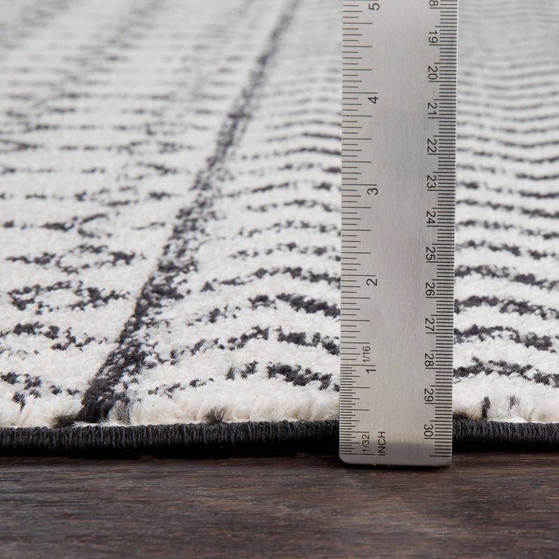 Livabliss 3'x5' Sweetgum Global Rug Gray: Traditional Stain & Fade-Resistant Medium Pile, Indoor Use