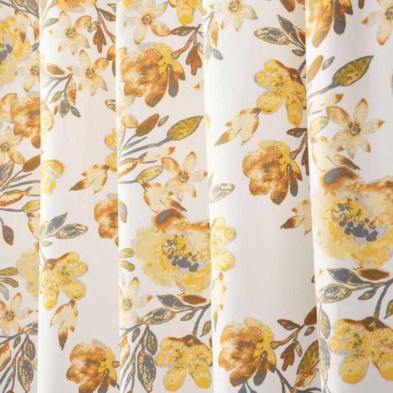 Lush Decor Tanisha Floral Shower Curtain
