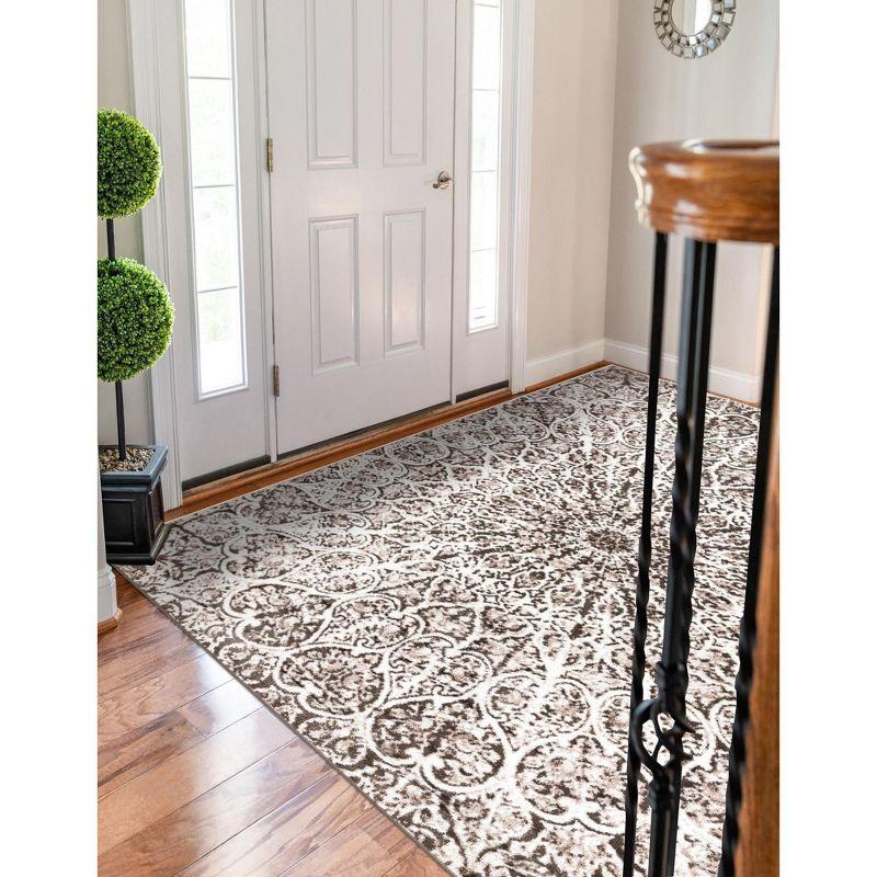 Unique Loom Sofia Grace Geometric Indoor Woven Area Rug