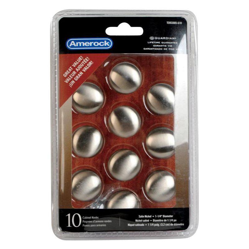 Allison 1 1/4" Diameter Mushroom Knob Multipack