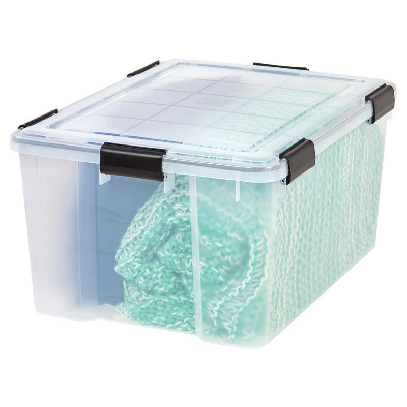IRIS USA, Inc. 6.5 Qt./2 Gal. Weatherproof Storage Tote