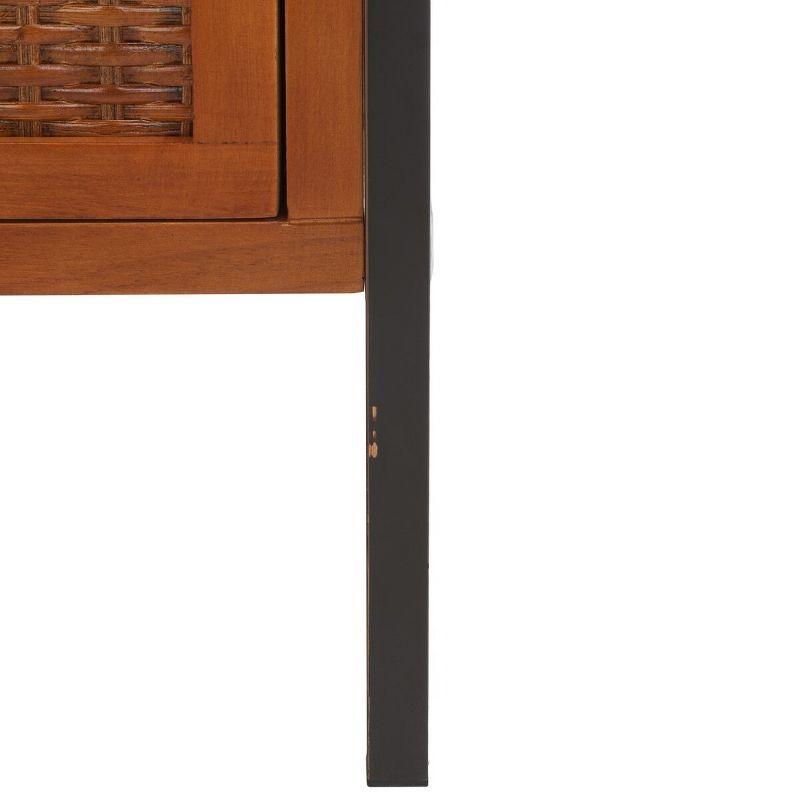 Joshua Media Console - AMH6532A - Brown - Safavieh Couture