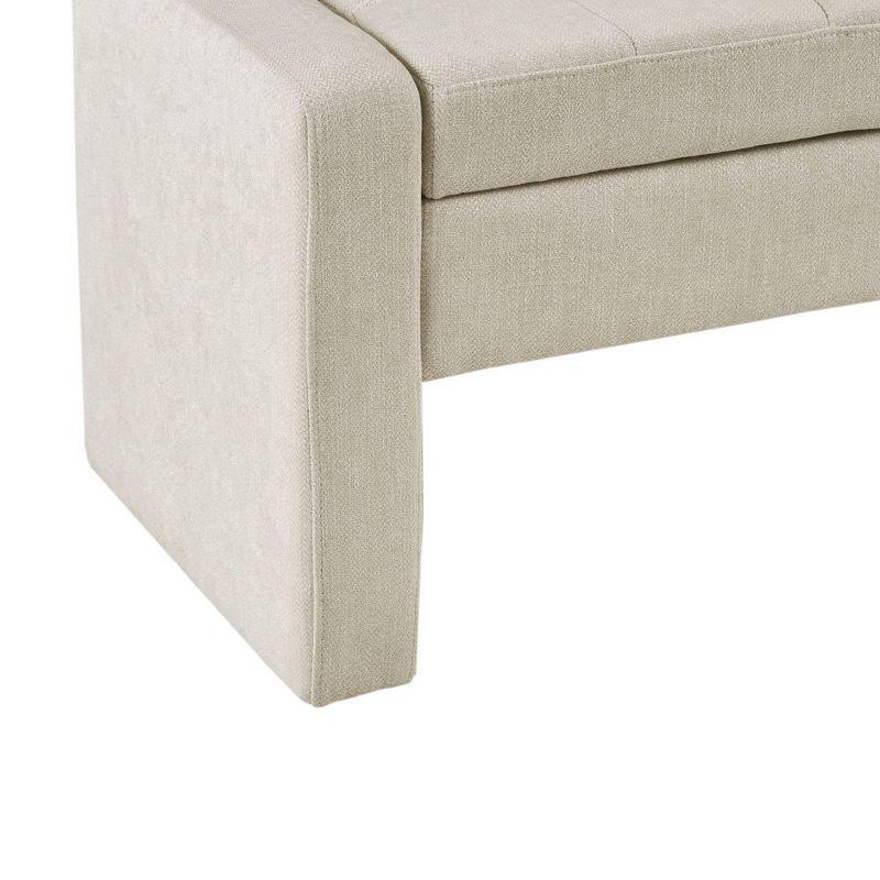 Gillian Upholstered Flip Top Storage Bench