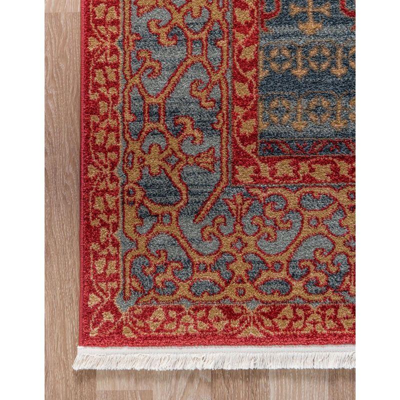 Unique Loom 3' 3 x 5' 3 Palace Saray Navy Blue Area Rug