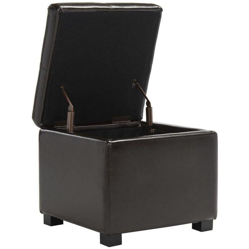 Madison Square Ottoman - Brown - Safavieh