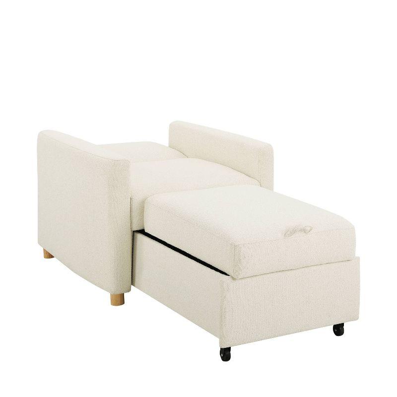 Serta Cooper 36" Convertible Sleeper Accent Chair with Cushion