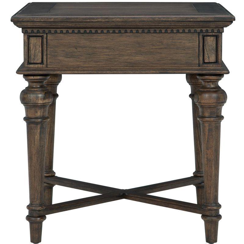 Hekman 25404 End Table W/ Drawer Wellington Java