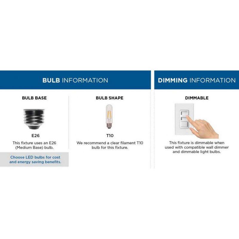 Everly Quinn Astra 6 - Light Dimmable Sputnik Sphere Chandelier