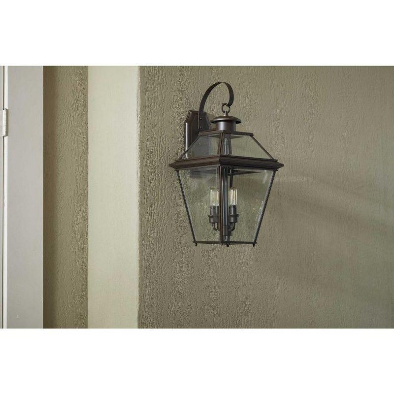 Calais 3 Light Empire Outdoor Wall Light