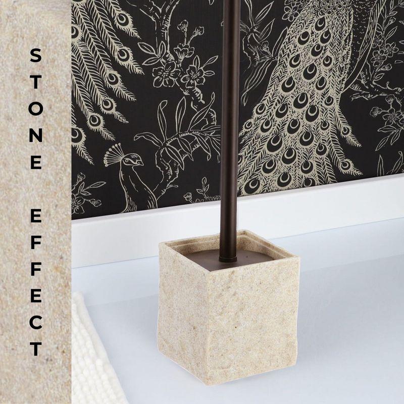 Evideco Evideco Resin Toilet Brush And Holder