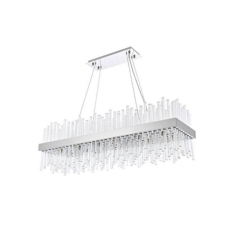 Elegant Lighting Dallas 24 - Light Chandelier in  Chrome