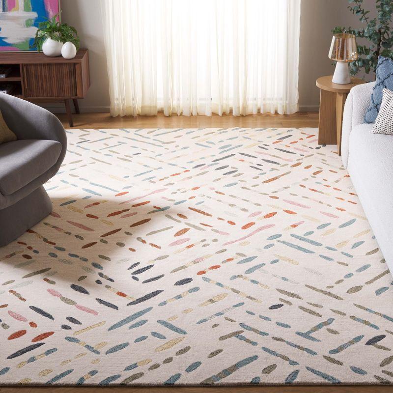 Mistana™ Charters Towers Abstract Handmade Tufted Wool Area Rug