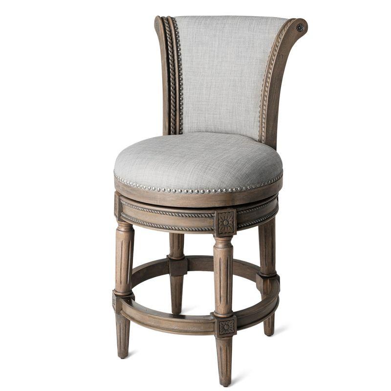 Maven Lane Maven Lane Pullman Stool with Fabric Upholstery
