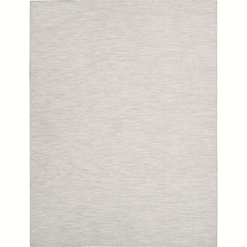 Nourison Positano POS01 Indoor/outdoor Area Rug - Lt Grey 8' x 10'