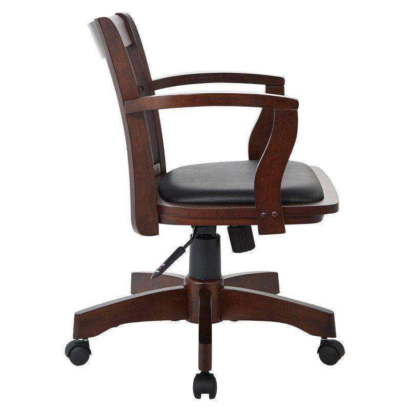 Office Star Products Genevieve Vinyl Bankers Chair