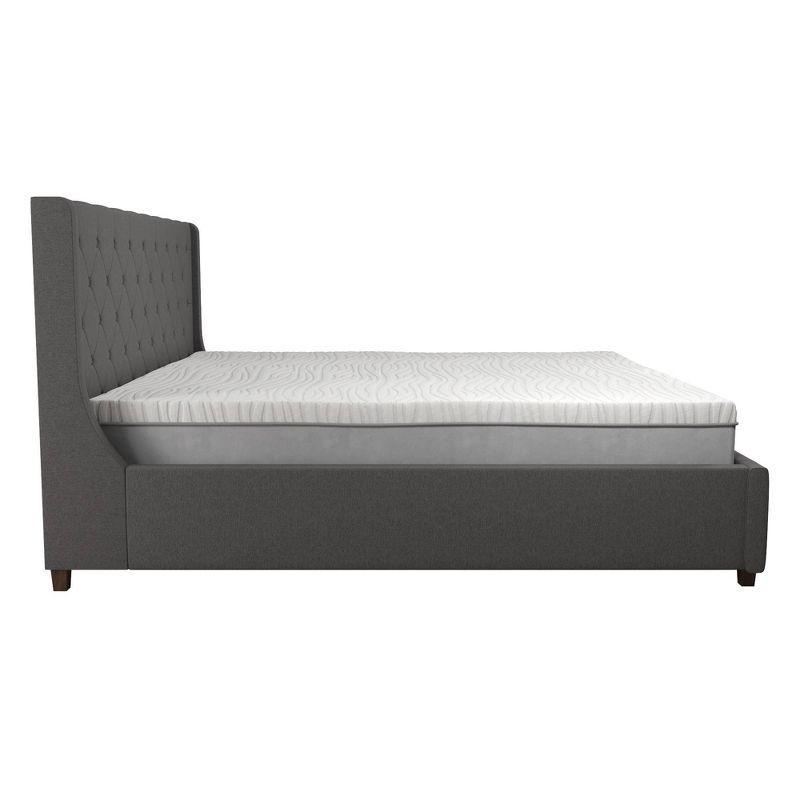 CosmoLiving by Cosmopolitan Mercer Tufted Upholstered Platform Bed