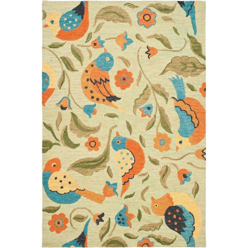 Blossom BLM676 Hand Hooked Area Rug  - Safavieh