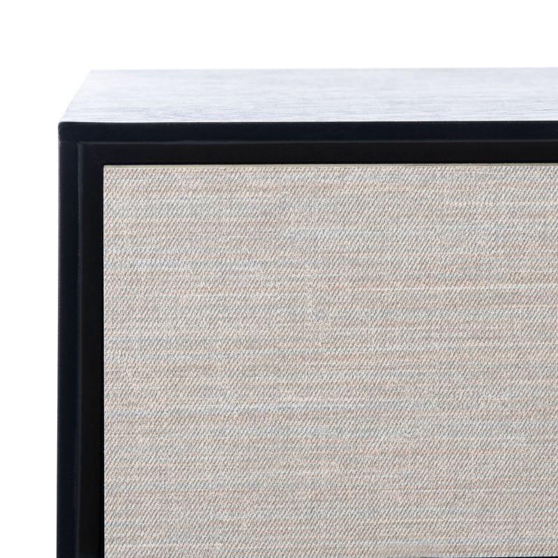 Estella 2 Drawer Console Table - CNS5731B - Black - Safavieh