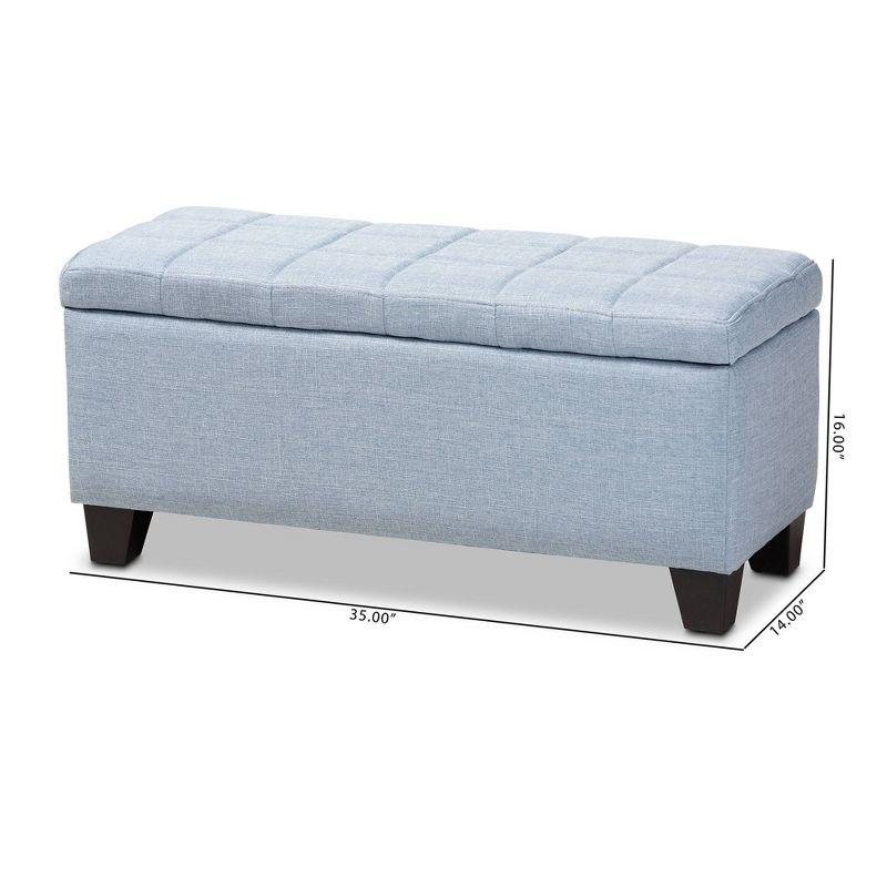 Fera Storage Ottoman - Baxton Studio