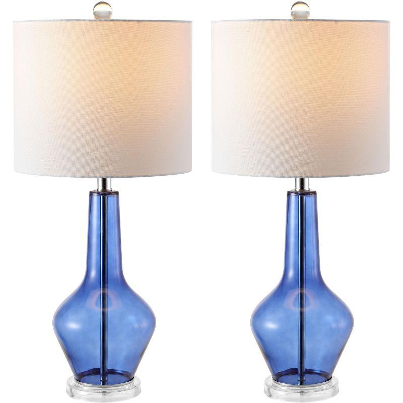 Brisor Table Lamp (Set of 2) - 22 Inch Height - TBL4222 - Blue - Safavieh