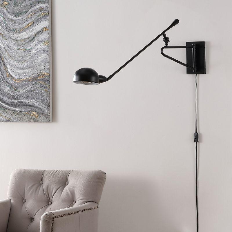 Moxley 36.5" Wall Sconce - Black - Safavieh