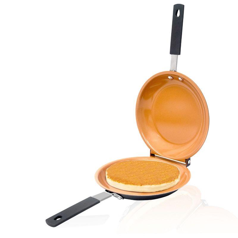 Copper Nonstick Double Sided Pancake Maker Frying Pan