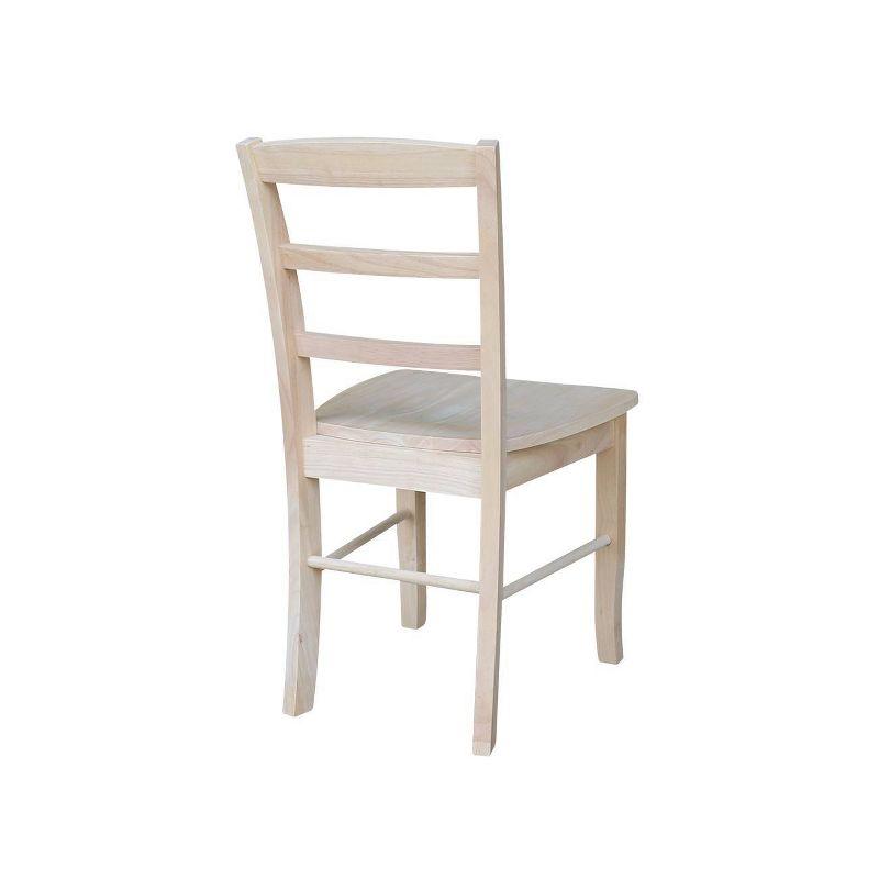 Set of 2 Madrid Ladderback Chairs - International Concepts