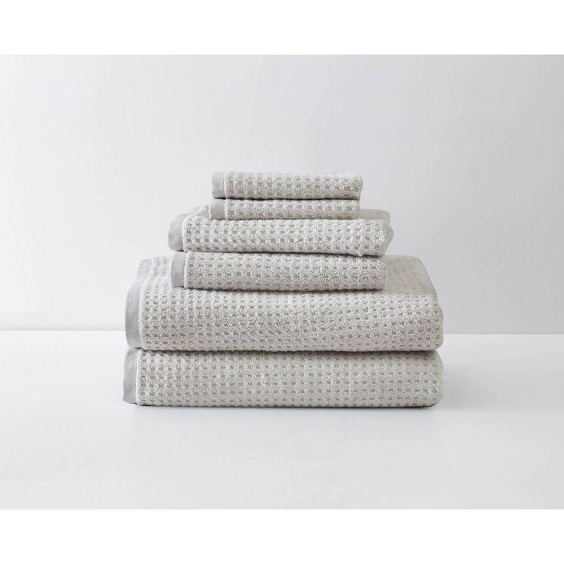 Northern Pacific 6 Piece 100% Cotton Towel Set