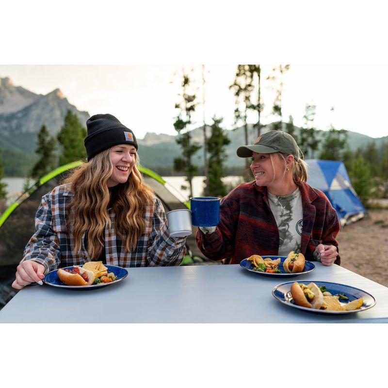 Stansport Heavy-Duty Camp Table with Benches