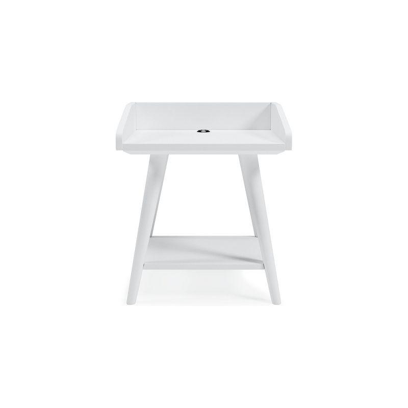 Signature Design by Ashley Casual Blariden Accent Table  White