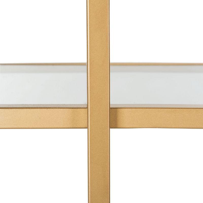 Francis 5 Tier Etagere - ETG6202 - Gold/Clear - Safavieh