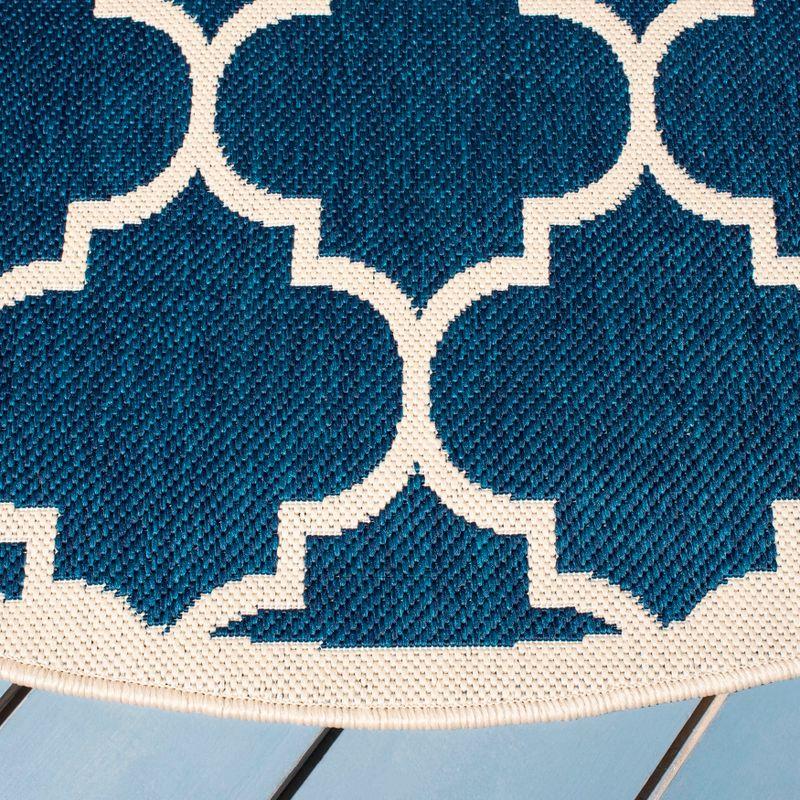 Courtyard Performance Geometric Rug