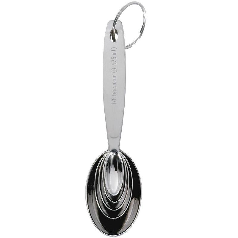 Cuisipro 5 -Piece Stainless Steel Measuring Spoon Set