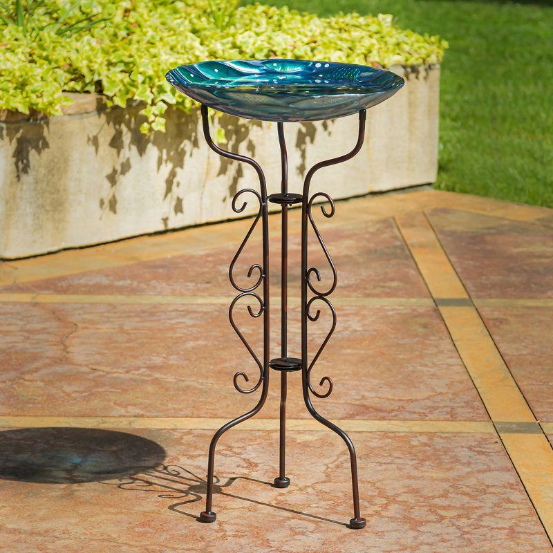 Evergreen Birdbath Stand, tall