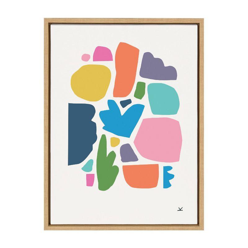 George Oliver Summer Love Songs by Kelly Knaga - Floater Frame Painting on Canvas | Wayfair