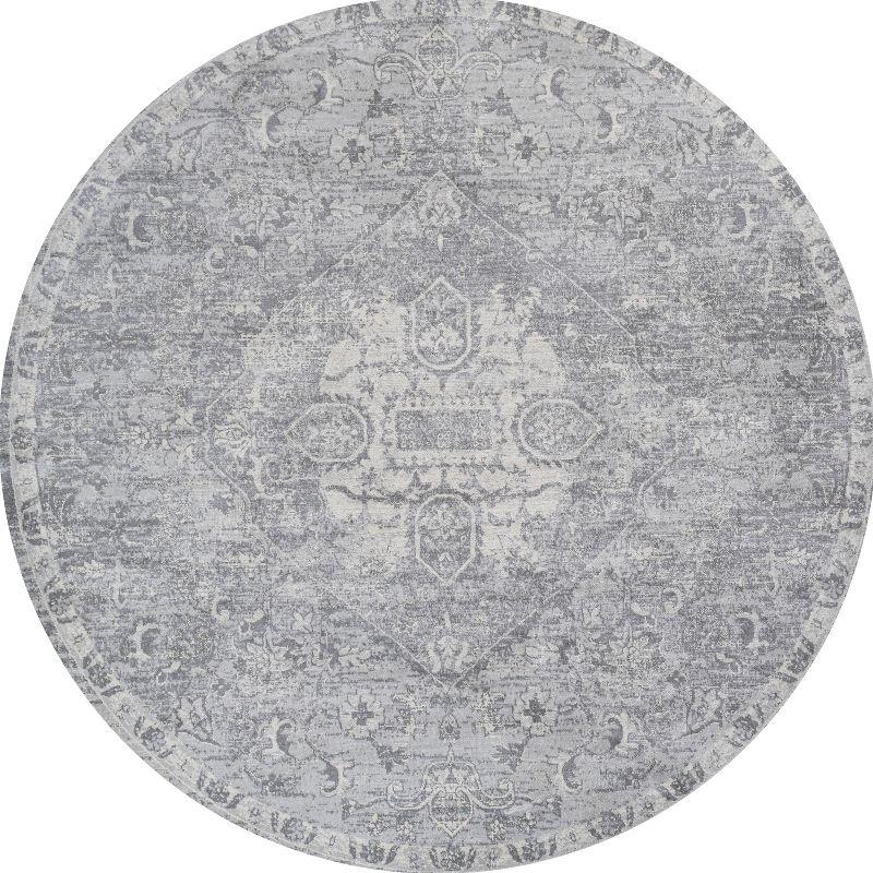 Modern Persian Vintage Medallion Runner Rug - JONATHAN Y