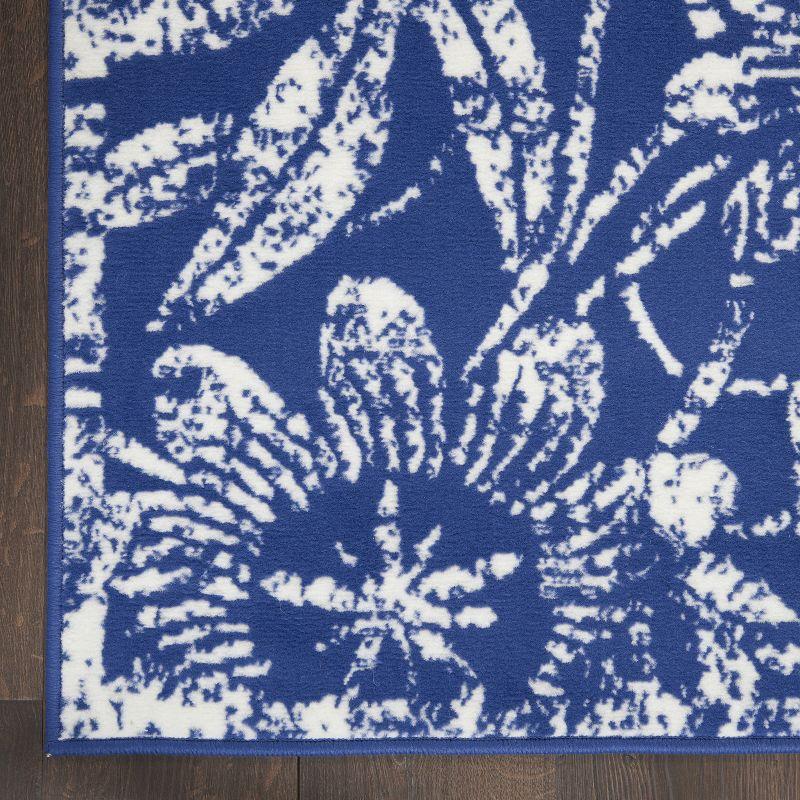 Nourison Whimsicle WHS05 Indoor only Area Rug - Navy 5' x 7'