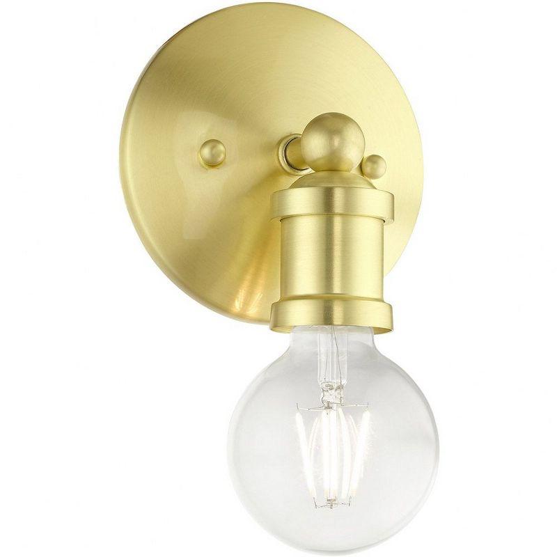 Livex Lighting Lansdale 1 - Light Vanity in  Satin Brass