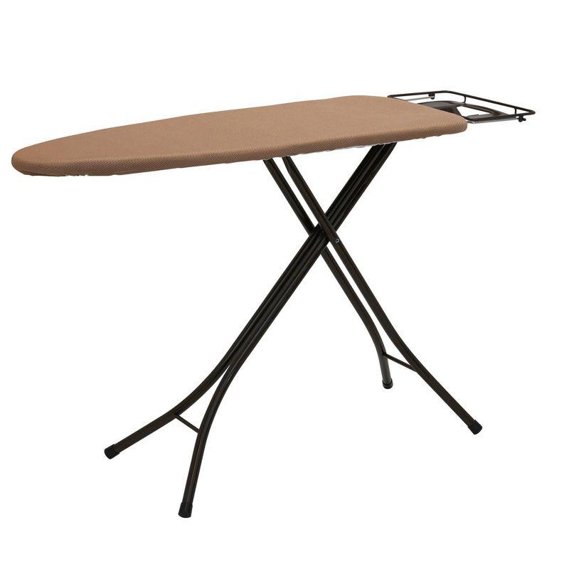 Household Essentials Mega Wide Top Ironing Board 4 Legs Antique Bronze Frame