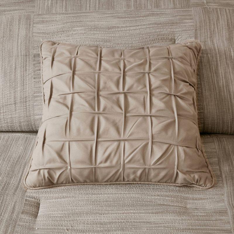 Madison Park Walter 7 Piece Printed Weave Seersucker Comforter Set