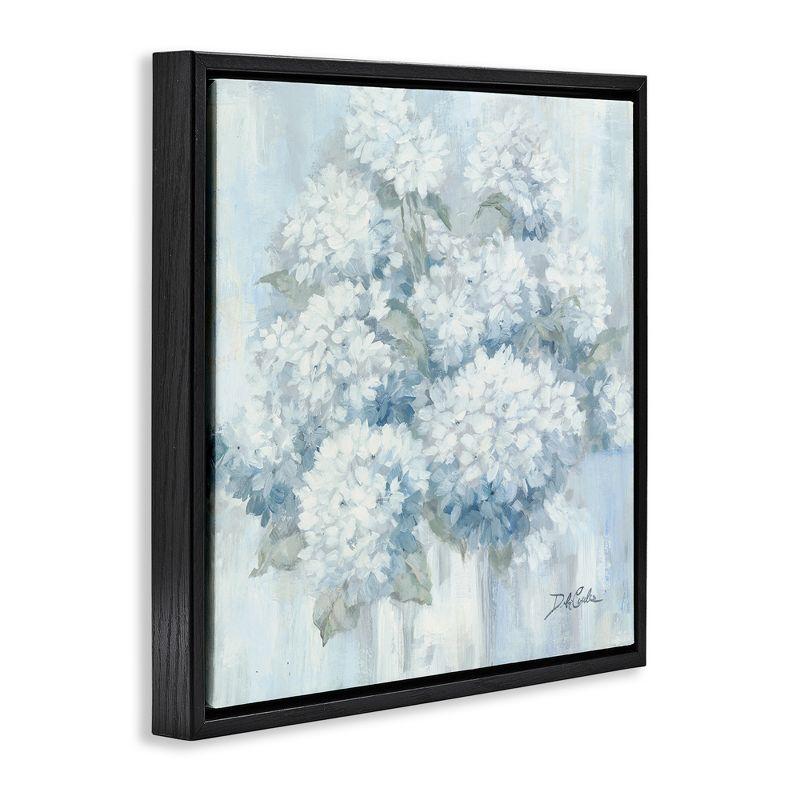 Stupell Industries Soft Blue Hydrangea Painting, 18" x 18"